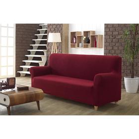 Чехол для трёхместного дивана Milano, цвет бордовый