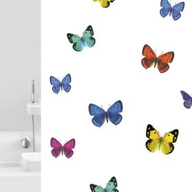 Штора для ванной Papillons, 180 х 200 см