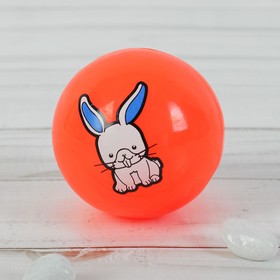 The ball of light "Bunny" 5.5 cm, MIX color