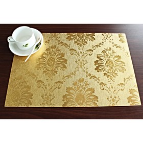 Клеёнка для стола Table Mat Metallic, золото, 80 см, рулон 20 пог. м