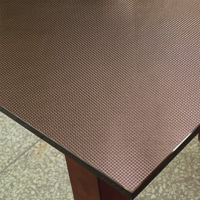 Клеенка для стола &quot;Table Mat&quot; Metallic, кофе, 80 см, рулон 20 п.м., TD 22-A041