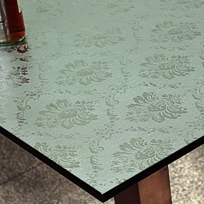 Клеенка для стола &quot;Table Mat&quot; Metallic, серебро, 80 см, рулон 20 п.м., TD 144-А001