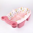 Baby bath foldable, color pink