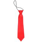 Kid's tie, color red