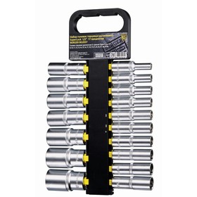 Набор торцевых головок BERGER BG2037, удлиненные SuperLock, 1/2", 17 предметов 2801575