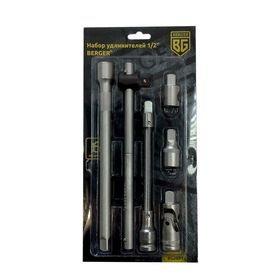 Набор удлинителей BERGER BG2091, 1/2", 6 предметов 2801579