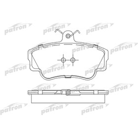 Колодки тормозные Patron PBP671 2780078