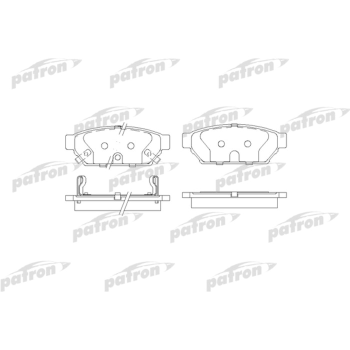 Колодки тормозные Patron PBP1013