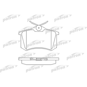 Колодки тормозные Patron PBP1083 2780252