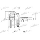 Шрус наружный Patron PCV1538 2783941 - фото 62002