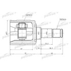 Шрус внутренний Patron PCV1170 2781862 - фото 62125