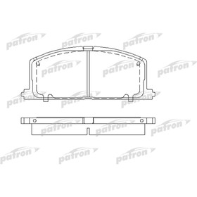 Колодки тормозные Patron PBP308 2780002