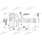 Шрус наружный Patron PCV1007 2779852 - фото 62368