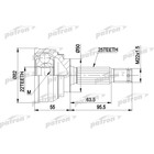Шрус наружный Patron PCV1026 2779863 - фото 62377