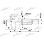 Шрус наружный Patron PCV1283 2779938 - фото 62405