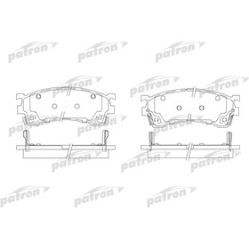 Колодки тормозные Patron PBP950 2780055