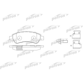 Колодки тормозные Patron PBP1923 2783712