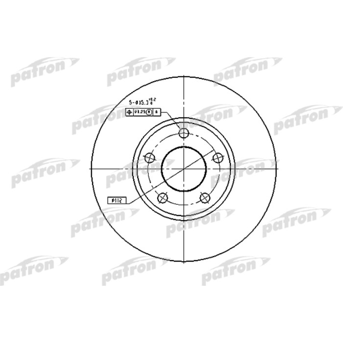 Диск тормозной Patron PBD2650