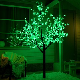 {{photo.Alt || photo.Description || 'Светодиодное дерево «Баугиния» 2 м, 864 LED, постоянное свечение, 220 В, свечение зелёное'}}