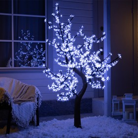 Светодиодное дерево «Сакура» 1.8 м, 768 LED, постоянное свечение, 220 В, свечение белое