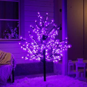 Светодиодное дерево «Клён» 1.5 м, 600 LED, постоянное свечение, 220 В, свечение белое