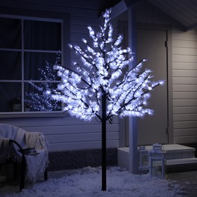 Светодиодное дерево «Клён» 2 м, 900 LED, постоянное свечение, 220 В, свечение белое