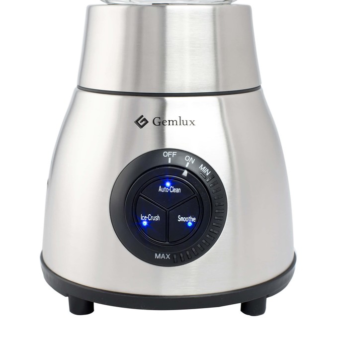 Блендер Gemlux GL-BL1200G, стационарный, 1200 Вт, 1.8 л, регулировка скорости, 3 доп.режима 2803439 - фото 42615