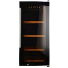 Винный шкаф Gemlux GL-WC-28C, 90 л, 28 бутылок, 5-20°, подсветка, чёрный Винный шкаф Gemlux GL-WC-28C, 90 л, 28 бутылок, 5-20°, подсветка, чёрный
