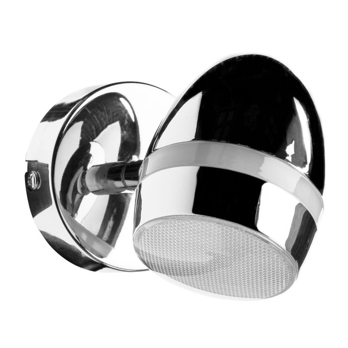 Спот &quot;Bombo&quot; 1x3W LED хром 14x9x10 см