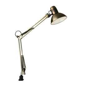 Настольная лампа "Senior" 1x40W E27 бронза 17x17x85 см