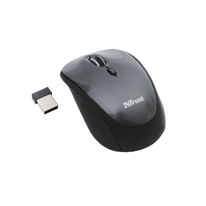 Мышь Trust Yvi (18519) Wireless Mouse - black