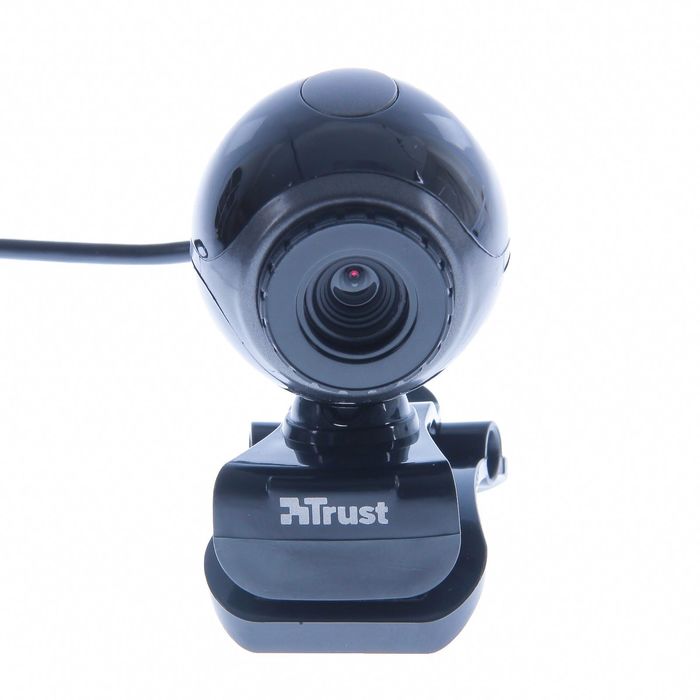 Веб-камера Trust Exis (17028) Chatpack Black, 0.3 МП, 640x480, черная