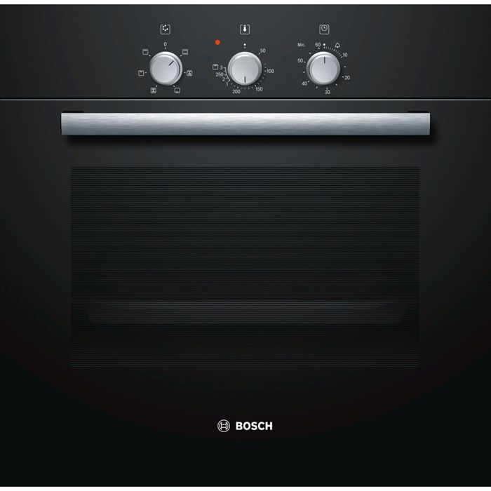 Духовой шкаф Bosch HBN211S0J, электрический, черный