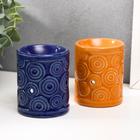 Ceramic oil burner "Galaxy" 8x6,5x6,5 cm Ceramic oil burner "Galaxy" 8x6,5x6,5 cm