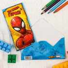 Открытка-конверт для денег "Ты супер-герой", Человек-паук, 16.5 х 8 см - фото 6771245