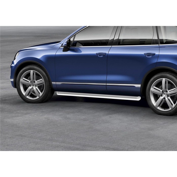 Защита порогов Volkswagen Touareg, d76