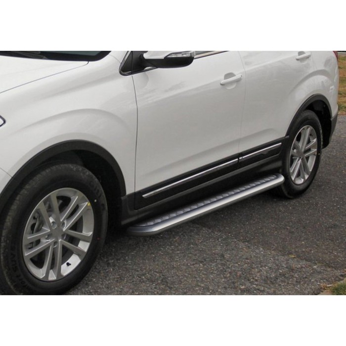 Пороги с листом Chery Tiggo 5, d57, 2 шт. R.0903.006