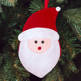 {{photo.Alt || photo.Description || 'Новогодняя ёлочная игрушка, набор для создания подвески из фетра «Дедушка Мороз»'}}