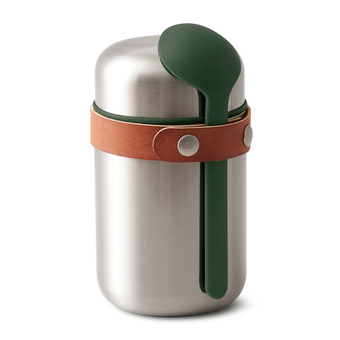 Термос для горячего Food Flask оливковый, 400 мл