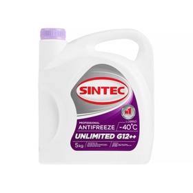 Антифриз SINTEC UNLIMITED красно-фиолетовый, 5 кг 2450154