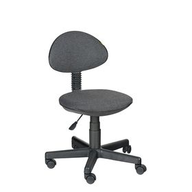 Детское кресло "Логика",  серый, без подлокотника  (В-40)