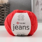 Пряжа "Jeans" 55% хлопок, 45% акрил 160м/50гр (26 красный) - фото 879351