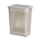 Корзина для белья Rattan, 30 л, цвет МИКС 2821165 - фото 7686737