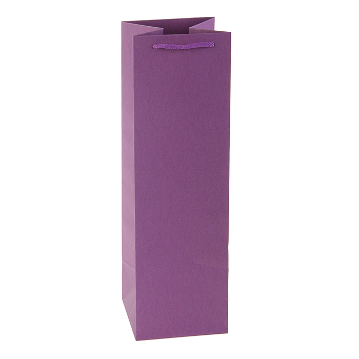 Пакет подарочный 36 х 12 х 12 см, фиолетовый