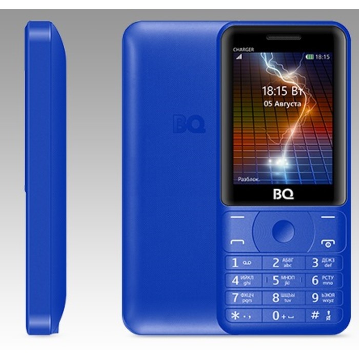 Сотовый телефон BQ M-2425 Charger Blue