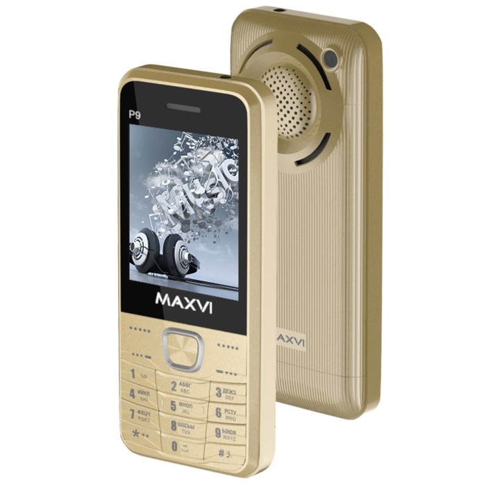 Сотовый телефон Maxvi P9 Gold