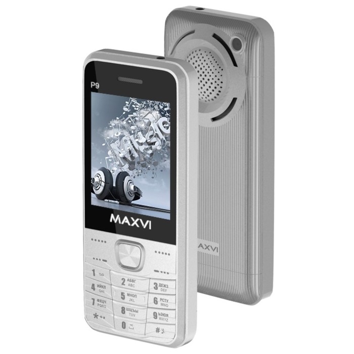 Сотовый телефон Maxvi P9 Silver