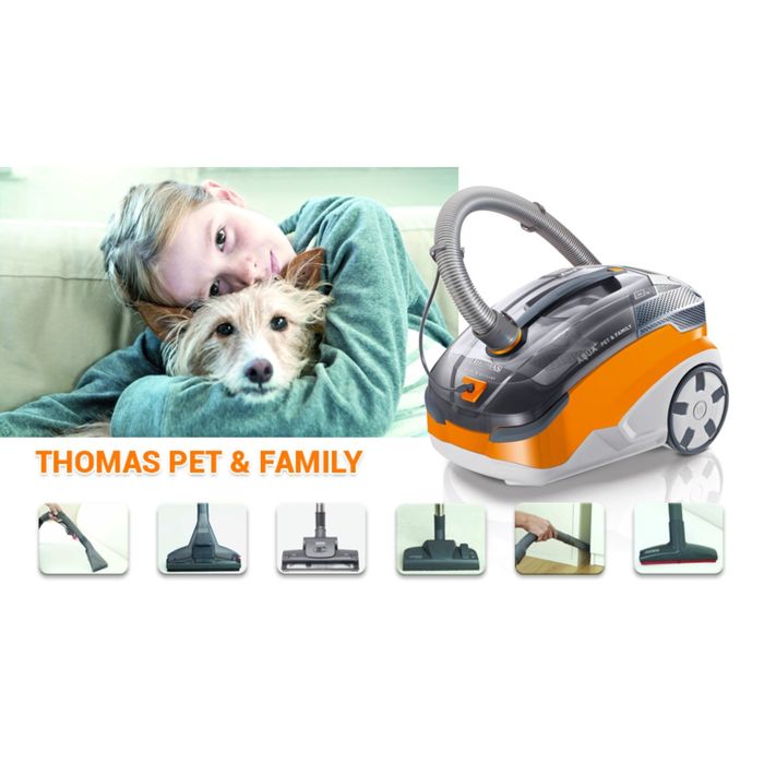 Пылесос thomas pet family plus. Моющий пылесос Thomas Pet & Family. Пылесос Thomas Aqua Pet & Family.