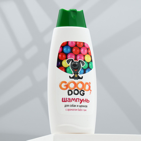 Шампунь GOOD DOG для собак и щенков, с ароматом Bubble Gum, 250 мл