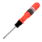 2 in 1 screwdriver LOM, PH1 and SL5х75 mm, plastic handle